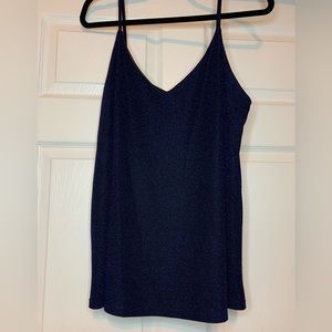 Blue tank top